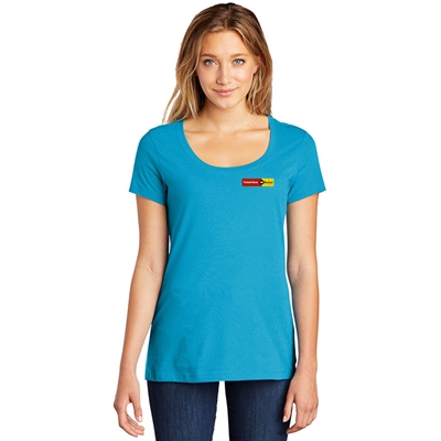PR-DM106L<br>District ® Women’s Perfect Weight ® Scoop Neck Tee