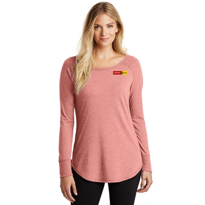 PR-DT132L<br>District ® Women’s Perfect Tri ® Long Sleeve Tunic Tee