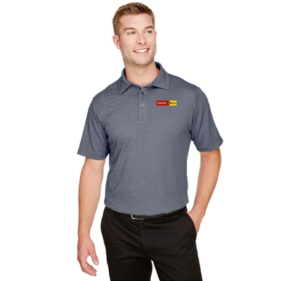 PR-DG22<br> Devon & Jones CrownLux Performance™ Men's Address Melange Polo